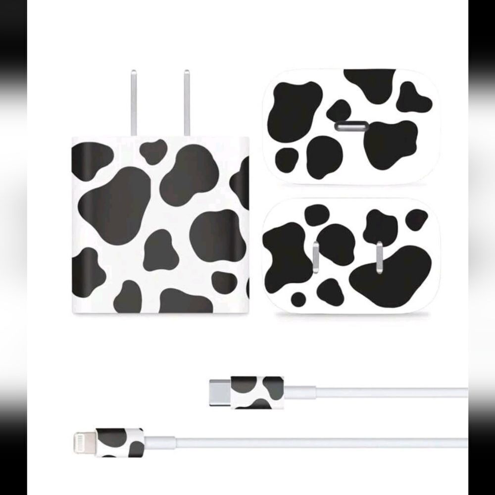 💕5/$18 Pattern Data Cable & Charger Head Sticker - Picture 3 of 7